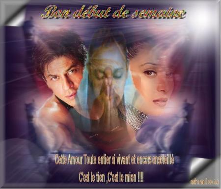 cette amour toute entier si vivantt et encors ensoll�ill�,c'est le tien c 'est le mien